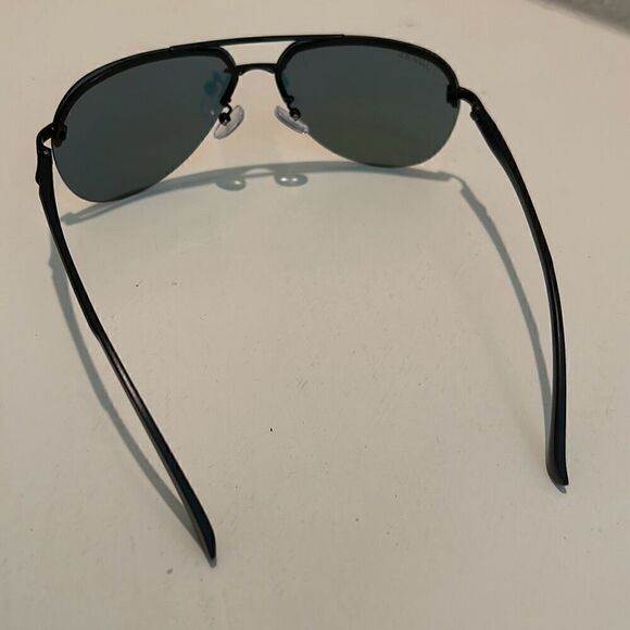 Tinted Jawns Unisex Aviator Sunglasses Polarized Orange Full Inclusion - Picture 3 of 8